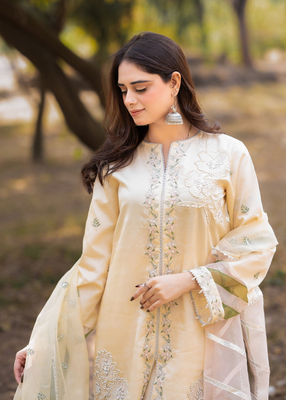 Fozia Khalid I Dilkash Festive Wear 25 |ruhab - Official Fozia Khalid stockist in UK - Sakeena London