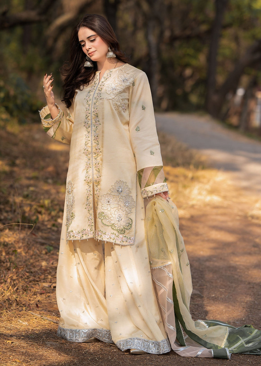 Fozia Khalid I Dilkash Festive Wear 25 |ruhab - Official Fozia Khalid stockist in UK - Sakeena London