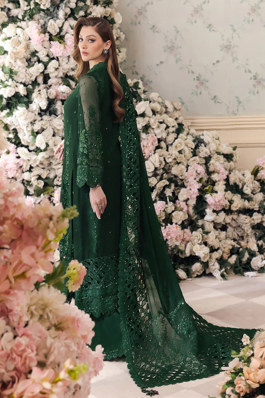 Saad Shaikh | Panache Luxury Chiffon 24 | Sabeen - Official Saad Shaikh stockist in UK - Sakeena London