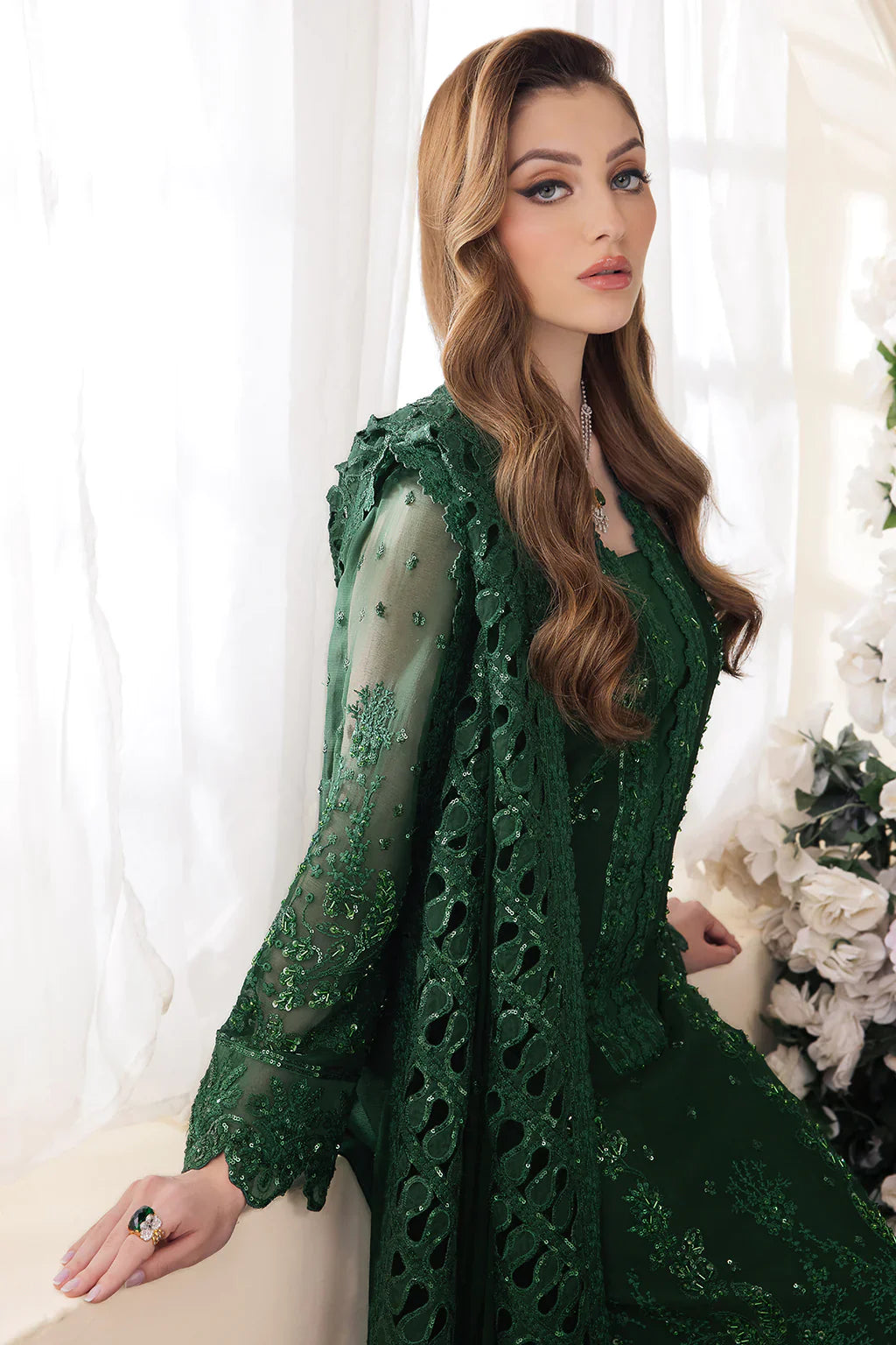 Saad Shaikh | Panache Luxury Chiffon 24 | Sabeen - Official Saad Shaikh stockist in UK - Sakeena London