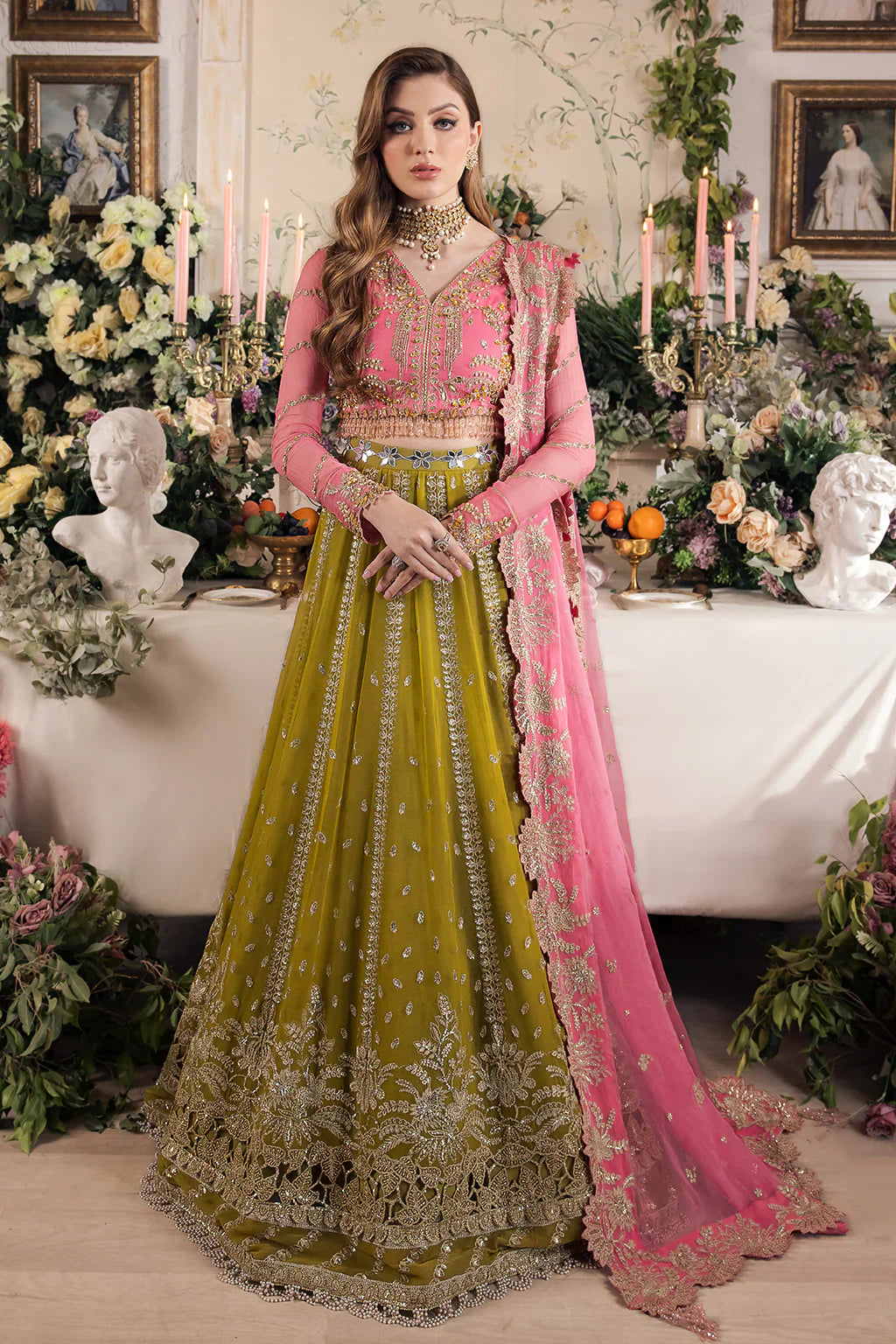 Saad Shaikh | Panache Luxury Chiffon 24 | Taskheer - Official Saad Shaikh stockist in UK - Sakeena London