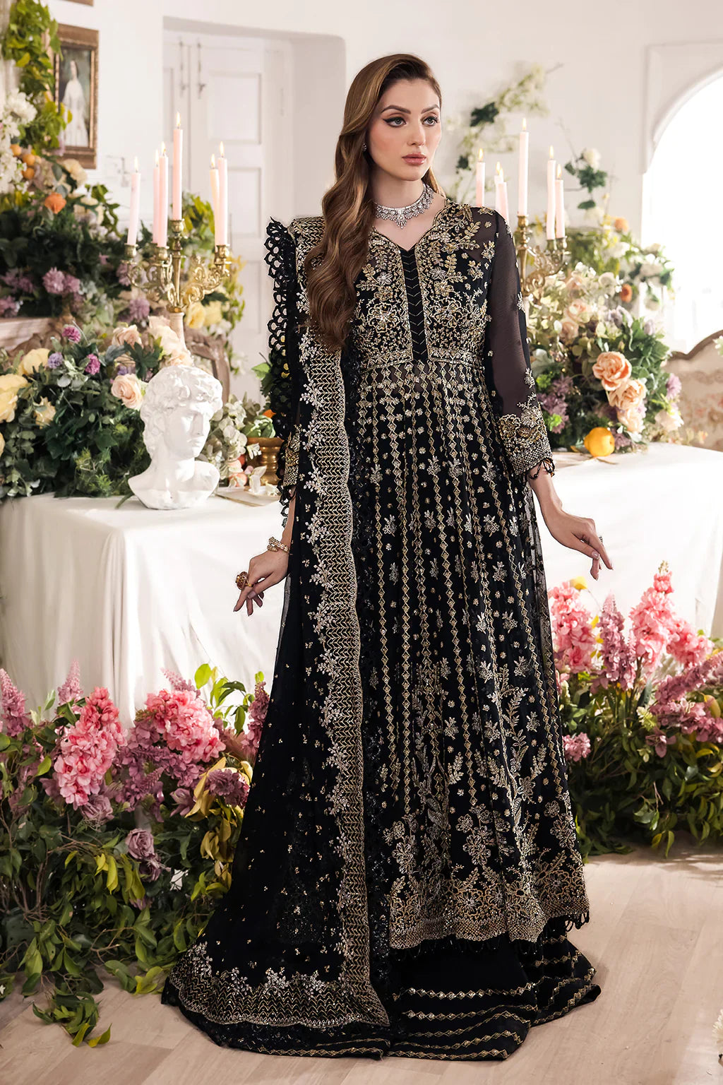 Saad Shaikh | Panache Luxury Chiffon 24 | Rayam - Official Saad Shaikh stockist in UK - Sakeena London