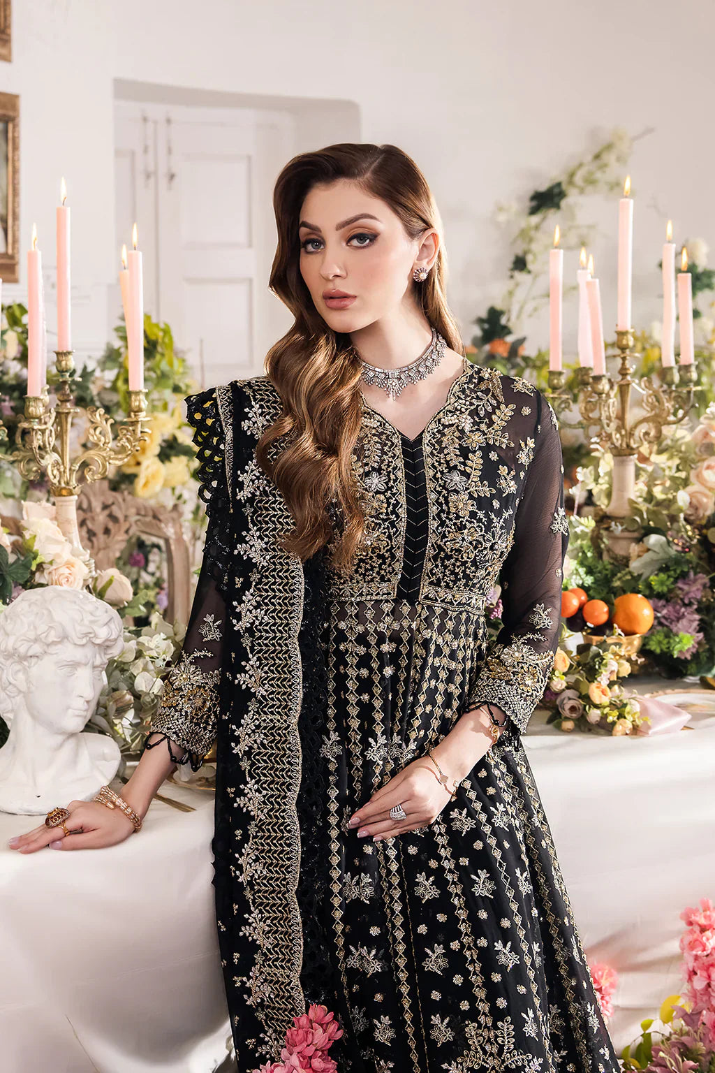 Saad Shaikh | Panache Luxury Chiffon 24 | Rayam - Official Saad Shaikh stockist in UK - Sakeena London