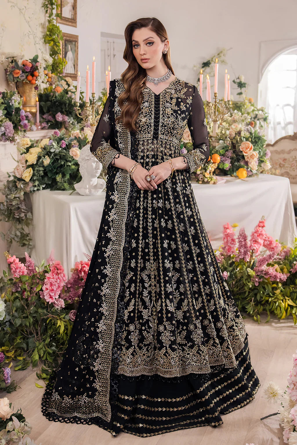 Saad Shaikh | Panache Luxury Chiffon 24 | Rayam - Official Saad Shaikh stockist in UK - Sakeena London