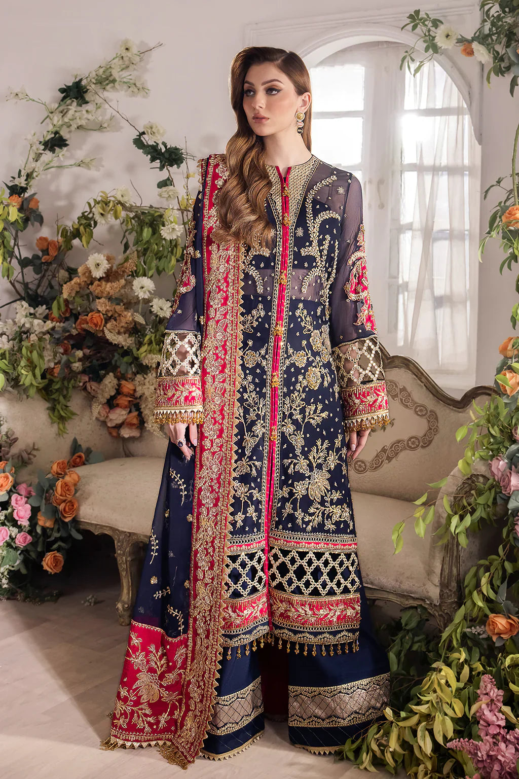 Saad Shaikh | Panache Luxury Chiffon 24 | Zofiya - Official Saad Shaikh stockist in UK - Sakeena London