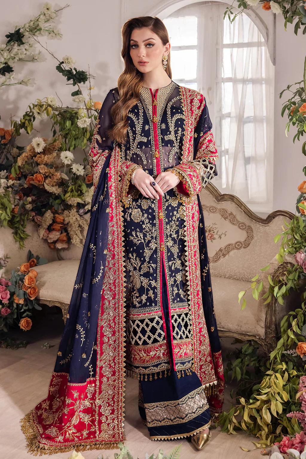 Saad Shaikh | Panache Luxury Chiffon 24 | Zofiya - Official Saad Shaikh stockist in UK - Sakeena London