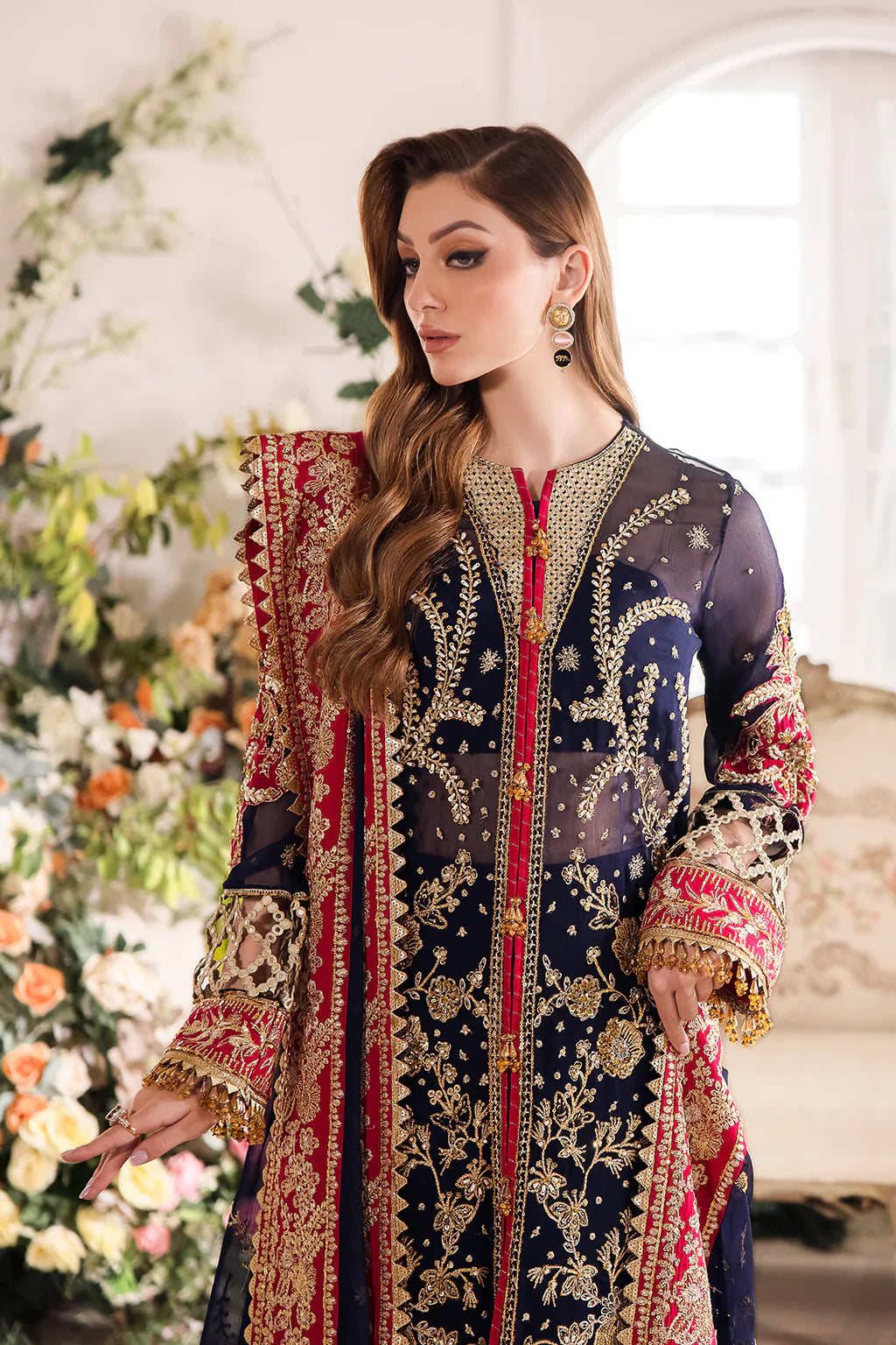 Saad Shaikh | Panache Luxury Chiffon 24 | Zofiya - Official Saad Shaikh stockist in UK - Sakeena London