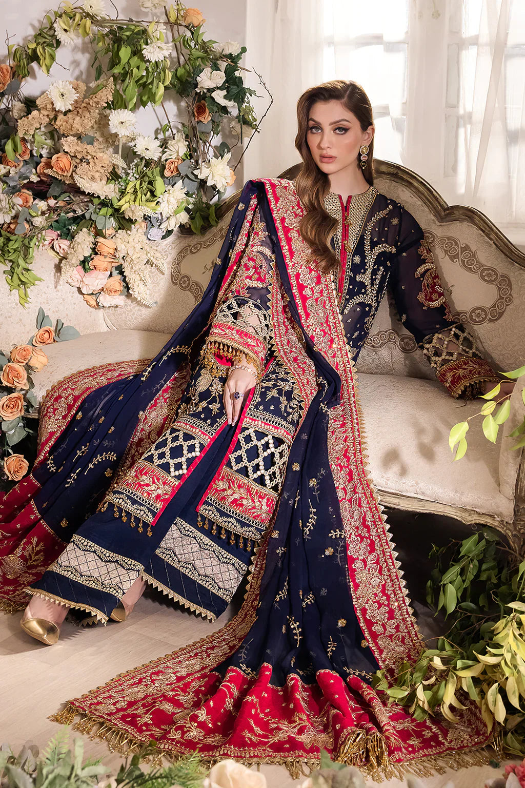 Saad Shaikh | Panache Luxury Chiffon 24 | Zofiya - Official Saad Shaikh stockist in UK - Sakeena London