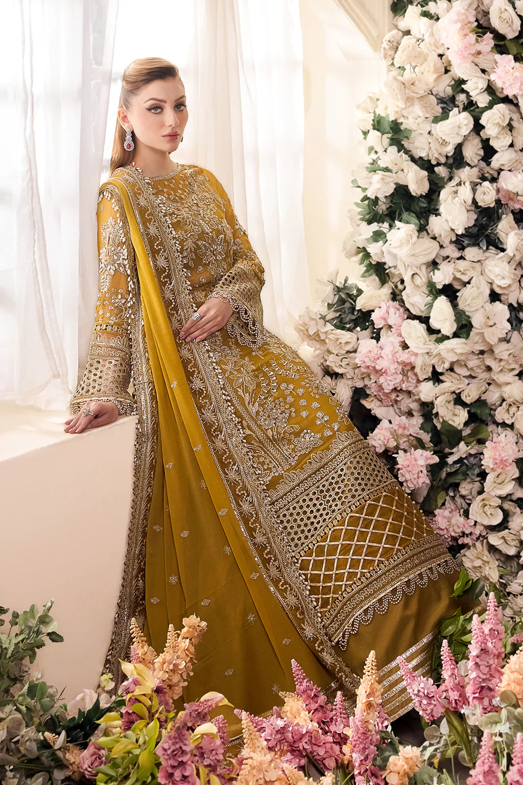 Saad Shaikh | Panache Luxury Chiffon 24 | Ramz - Official Saad Shaikh stockist in UK - Sakeena London