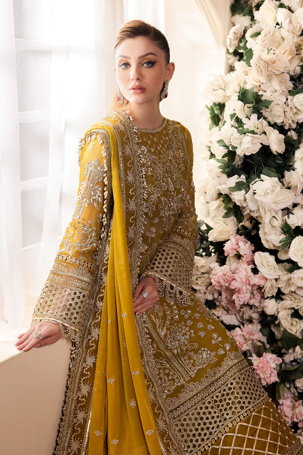 Saad Shaikh | Panache Luxury Chiffon 24 | Ramz - Official Saad Shaikh stockist in UK - Sakeena London