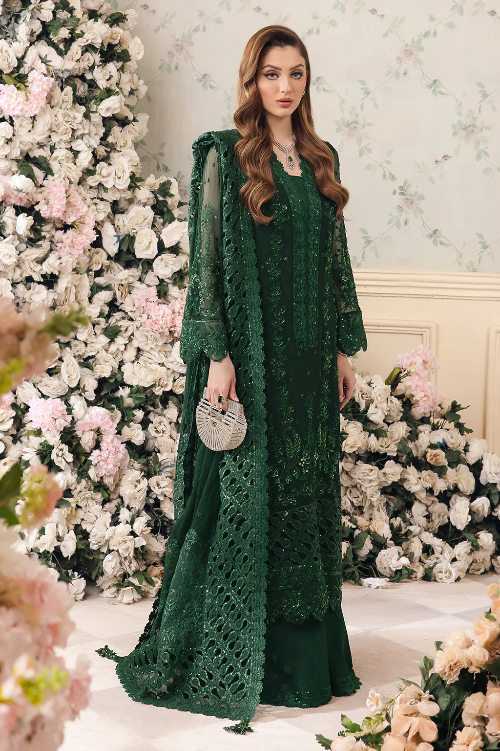 Saad Shaikh | Panache Luxury Chiffon 24 | Sabeen - Official Saad Shaikh stockist in UK - Sakeena London