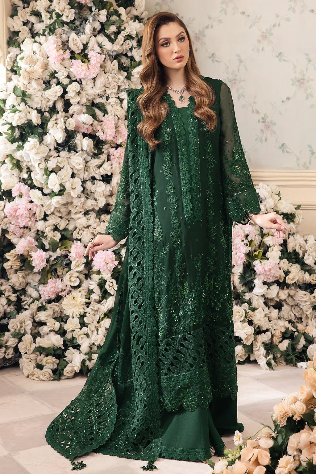 Saad Shaikh | Panache Luxury Chiffon 24 | Sabeen - Official Saad Shaikh stockist in UK - Sakeena London