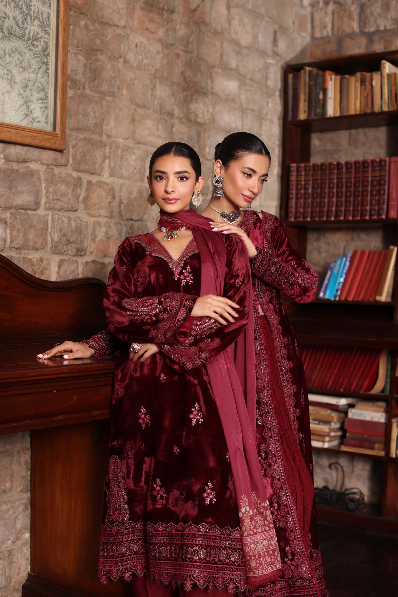 Noor by Saadia Asad | Suzaankari Winter 24 | D10 - Official Noor by Saadia Asad stockist in UK - Sakeena London