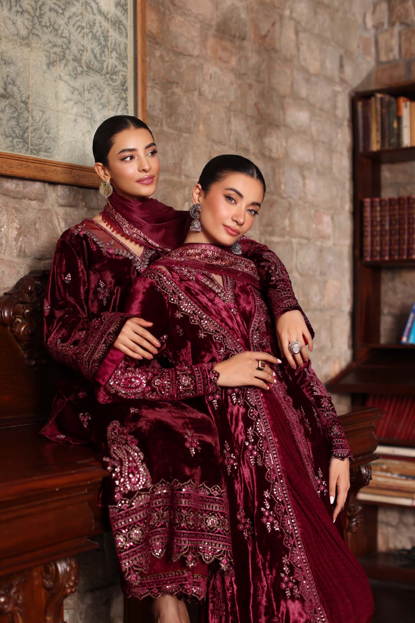 Noor by Saadia Asad | Suzaankari Winter 24 | D10 - Official Noor by Saadia Asad stockist in UK - Sakeena London