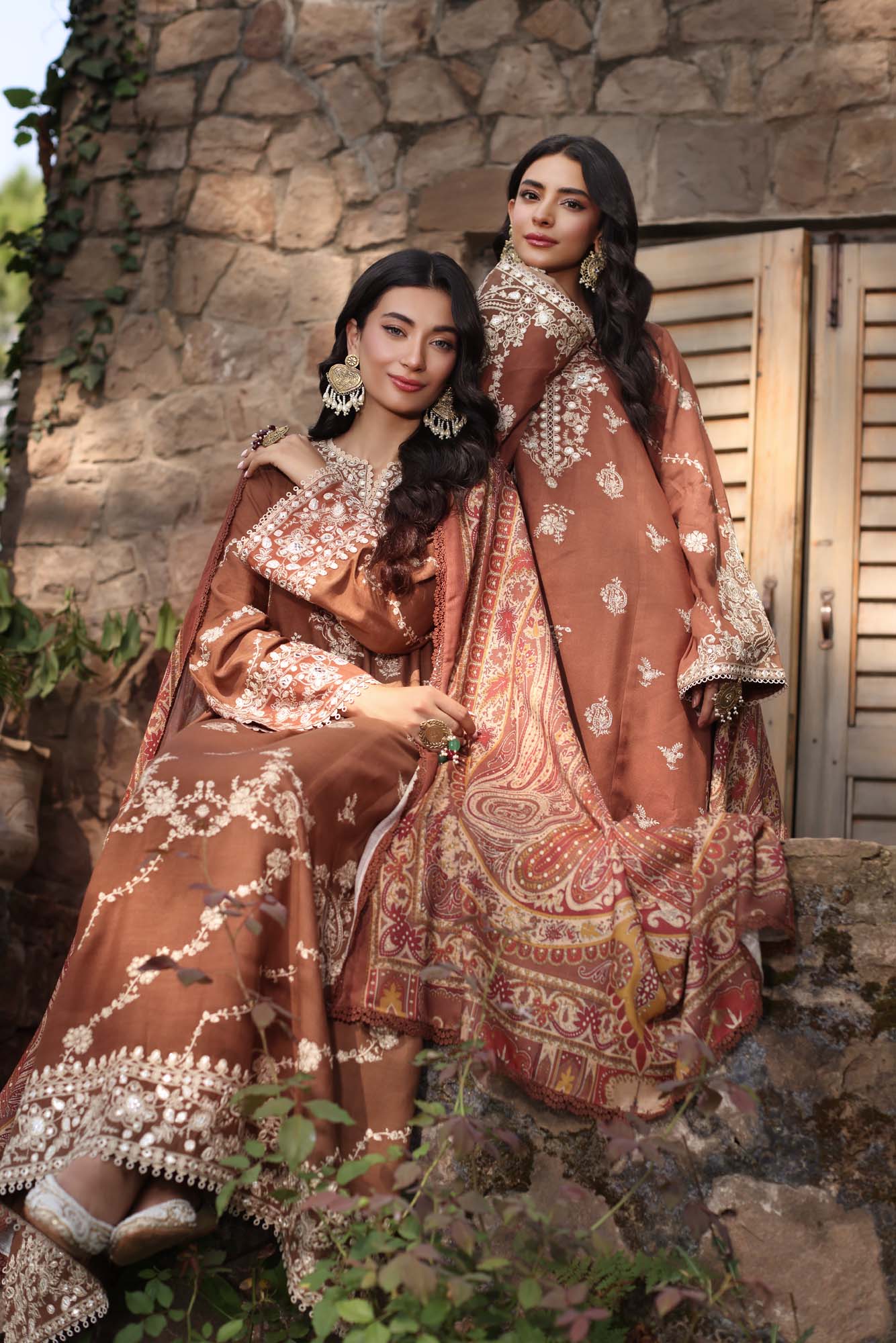 Noor by Saadia Asad | Suzaankari Winter 24 | D09 - Official Noor by Saadia Asad stockist in UK - Sakeena London