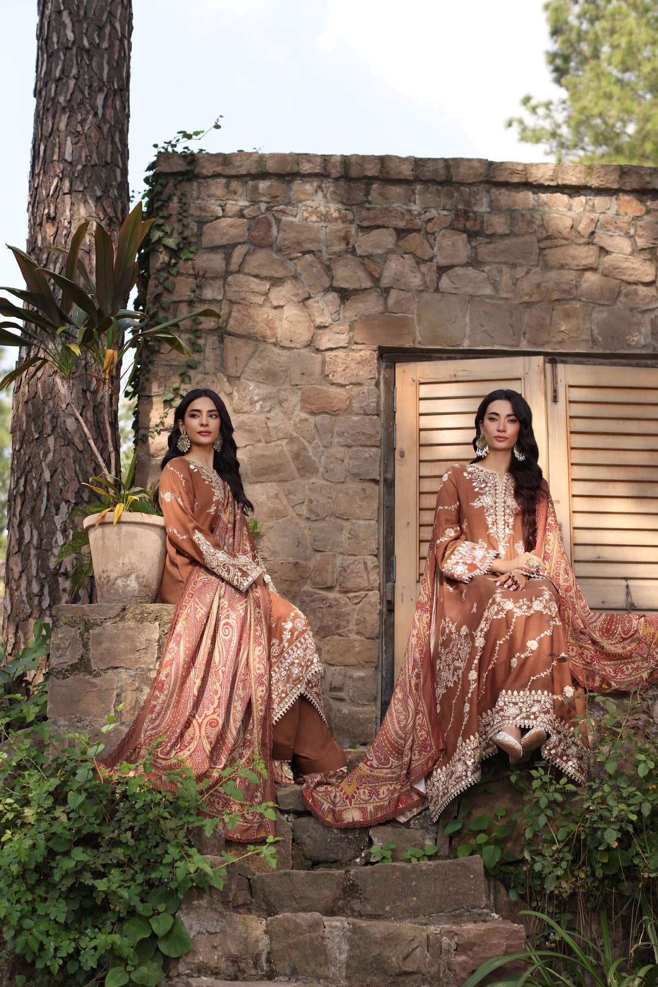Noor by Saadia Asad | Suzaankari Winter 24 | D09 - Official Noor by Saadia Asad stockist in UK - Sakeena London
