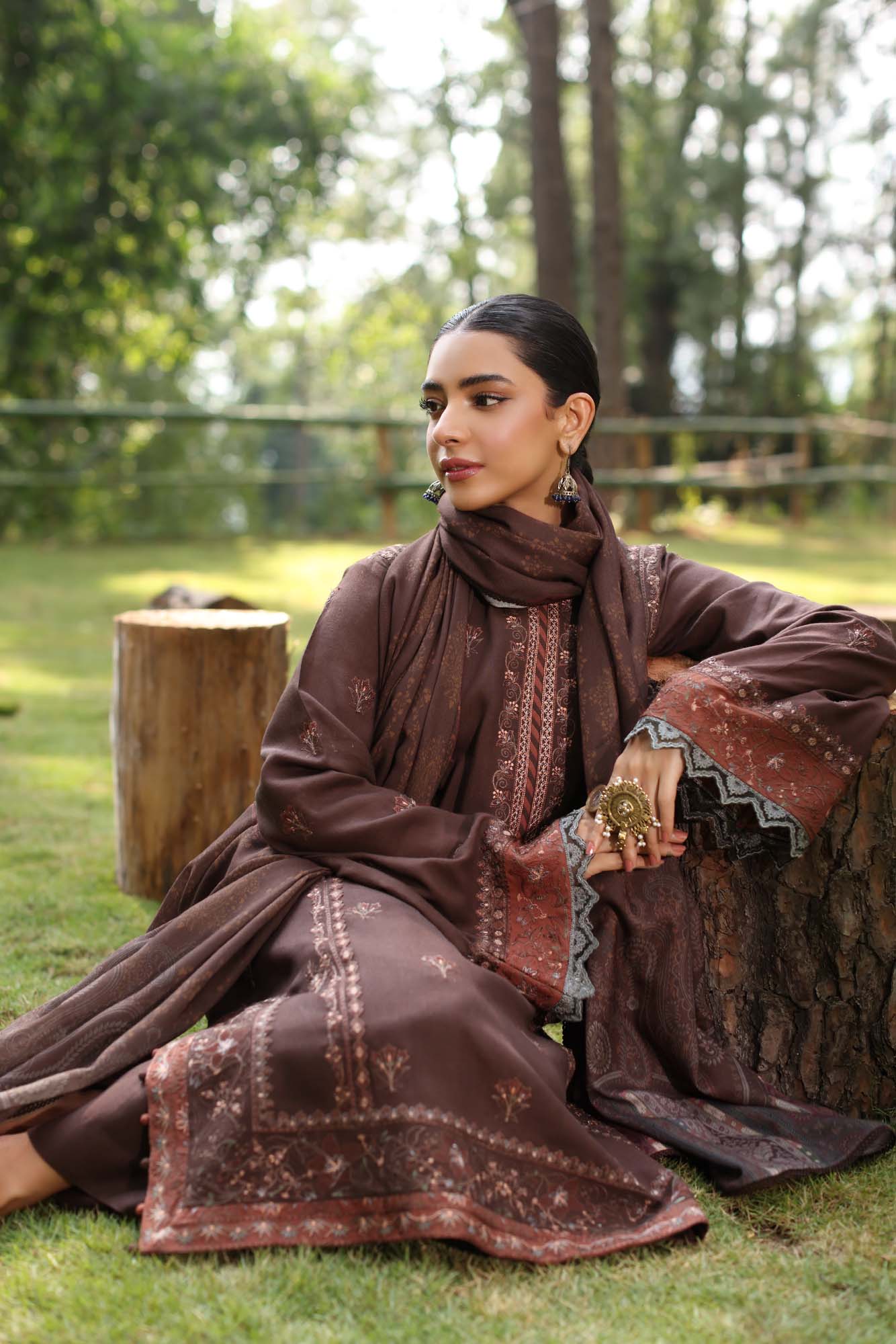 Noor by Saadia Asad | Suzaankari Winter 24 | D04 - Official Noor by Saadia Asad stockist in UK - Sakeena London