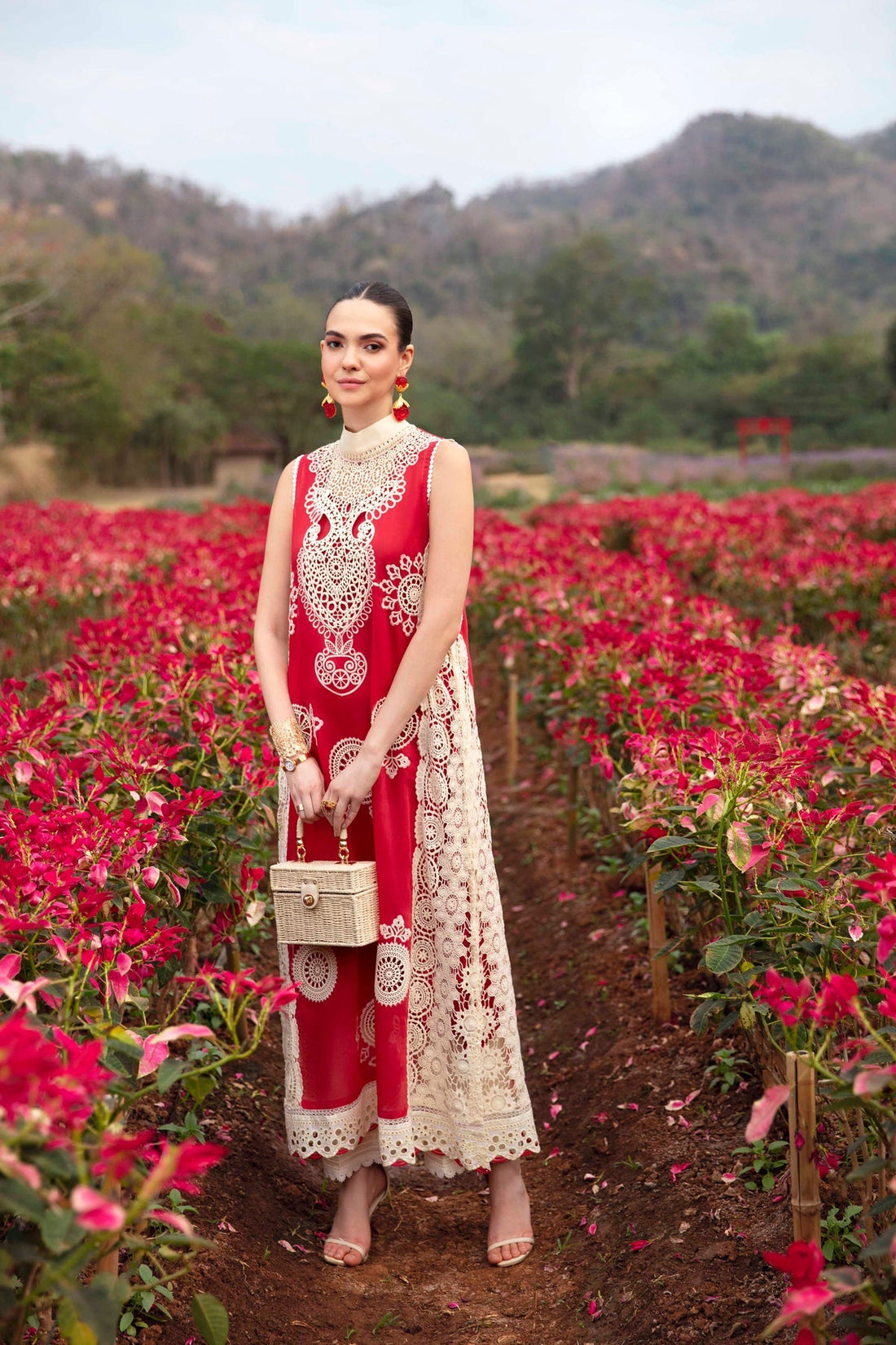 Sable Vogue | Luxury Lawn 24 | Carnelian - Official Sable Vogue stockist in UK - Sakeena London