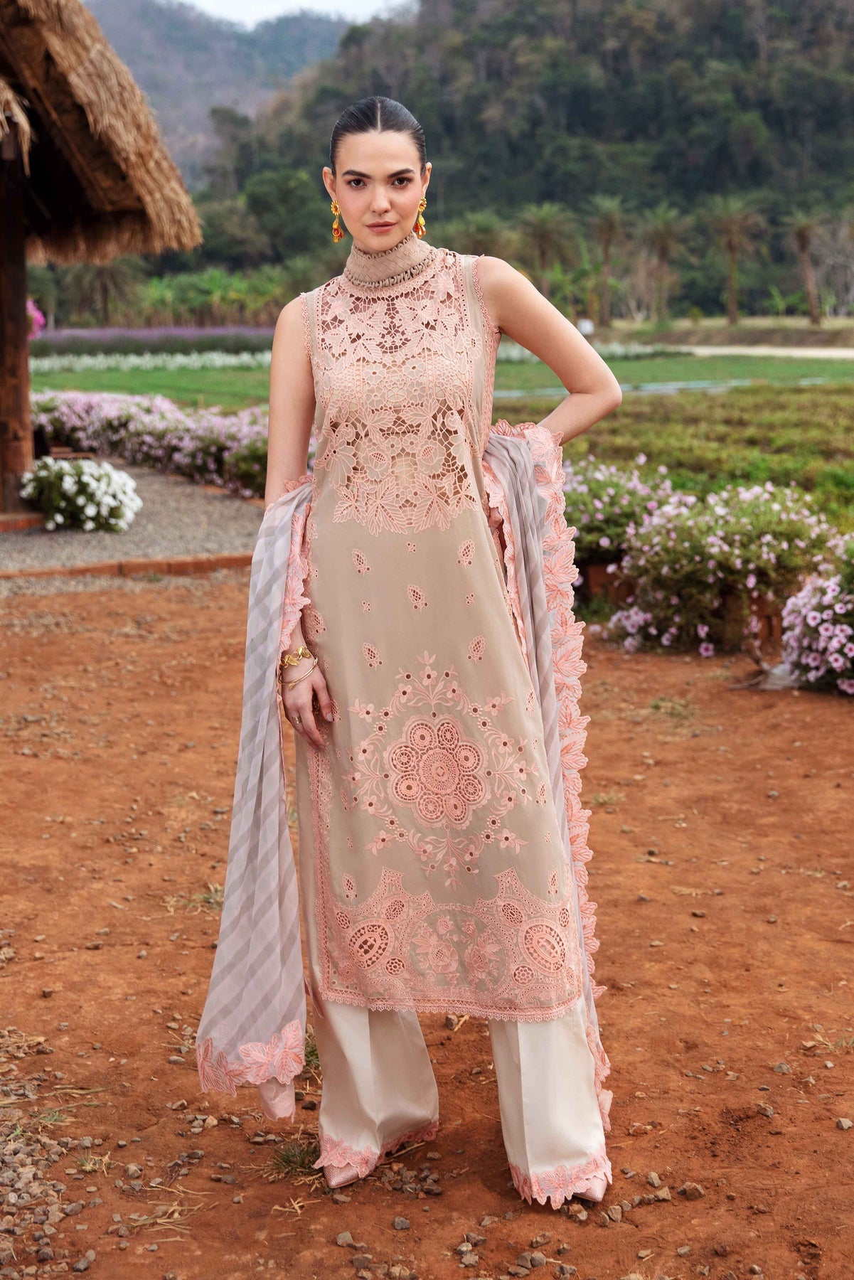 Sable Vogue | Luxury Lawn 24 | Clara - Official Sable Vogue stockist in UK - Sakeena London