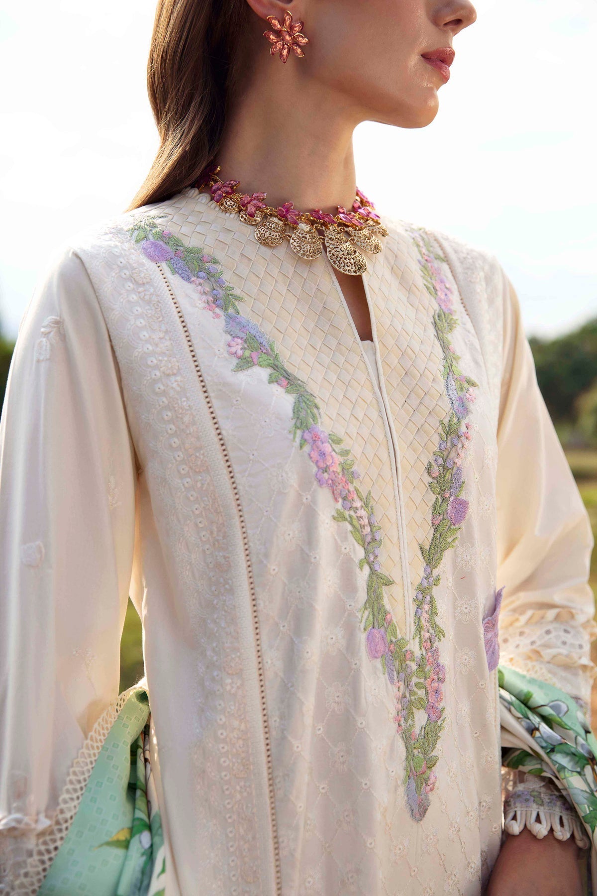 Sable Vogue | Luxury Lawn 24 | Ivy - Official Sable Vogue stockist in UK - Sakeena London