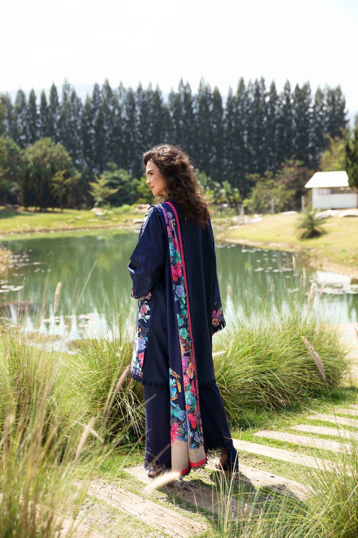 Sable Vogue | Luxury Lawn 24 | Blossom - Official Sable Vogue stockist in UK - Sakeena London