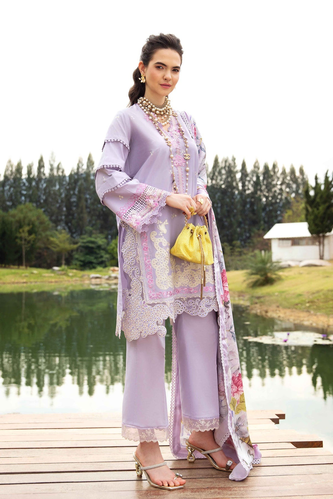 Sable Vogue | Luxury Lawn 24 | Aster - Official Sable Vogue stockist in UK - Sakeena London