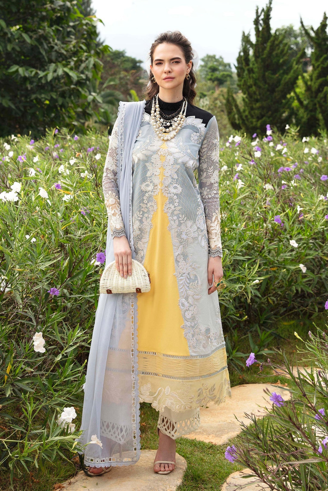 Sable Vogue | Luxury Lawn 24 | Leena - Official Sable Vogue stockist in UK - Sakeena London