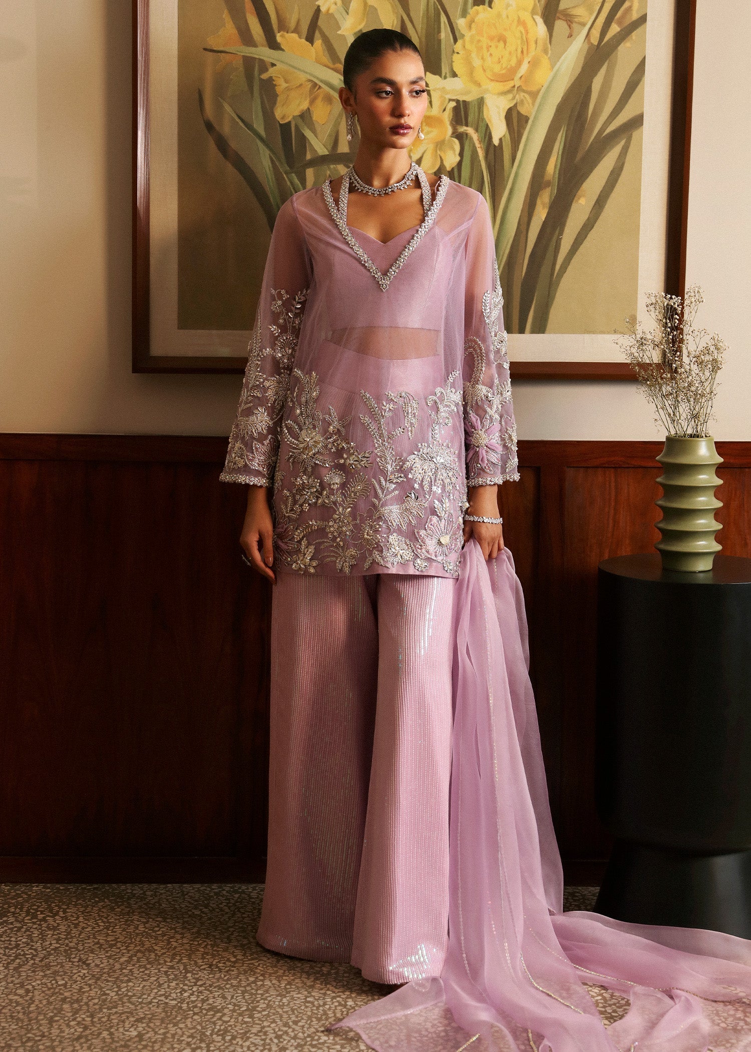 Sadaf Fawad Khan | Late Checkout at the Fred | Purple Charm - Official Sadaf Fawad Khan stockist in UK - Sakeena London