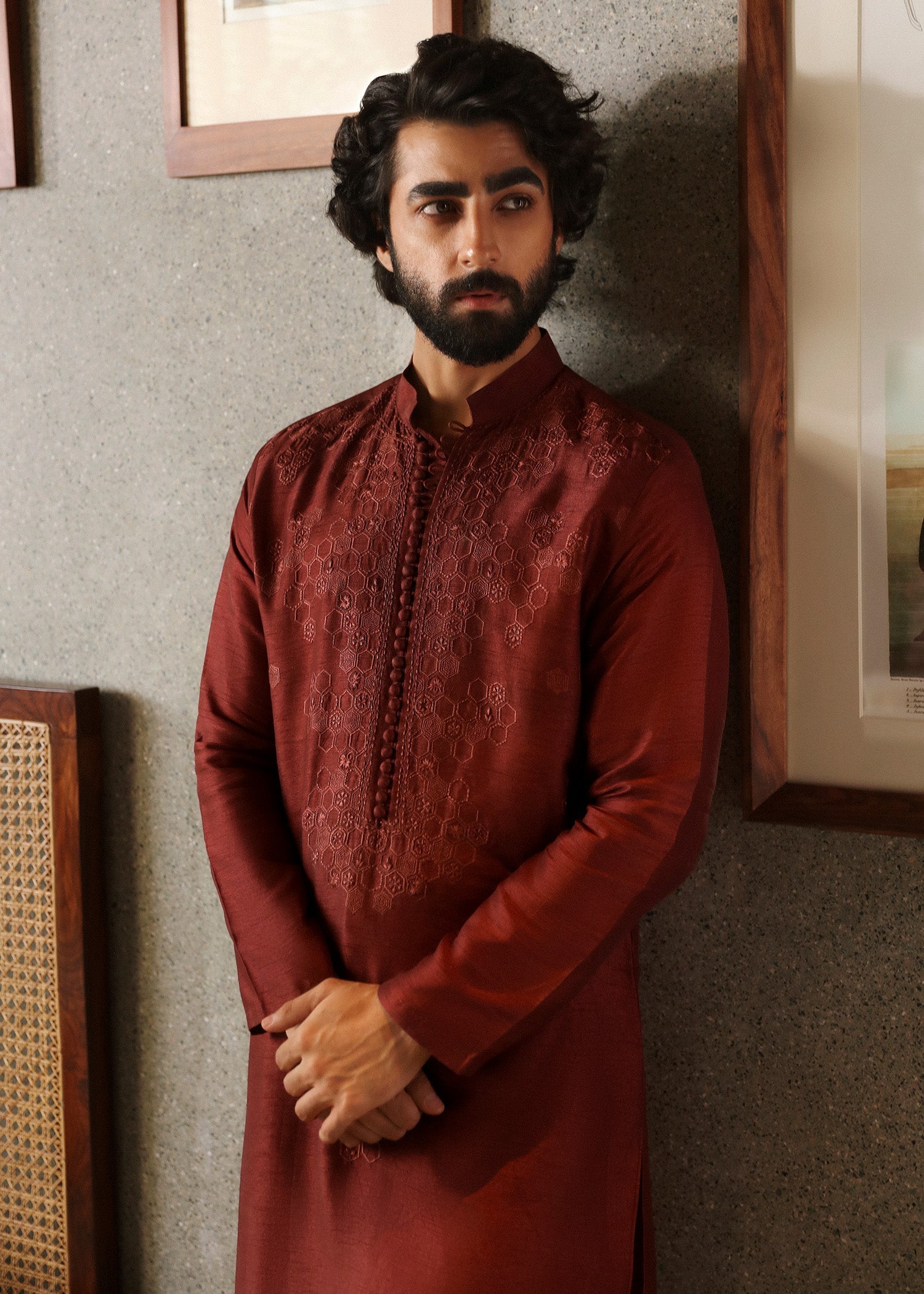 Pakistani Menswear | Sadaf Fawad Khan | Aariz - Official Sadaf Fawad Khan stockist in UK - Sakeena London