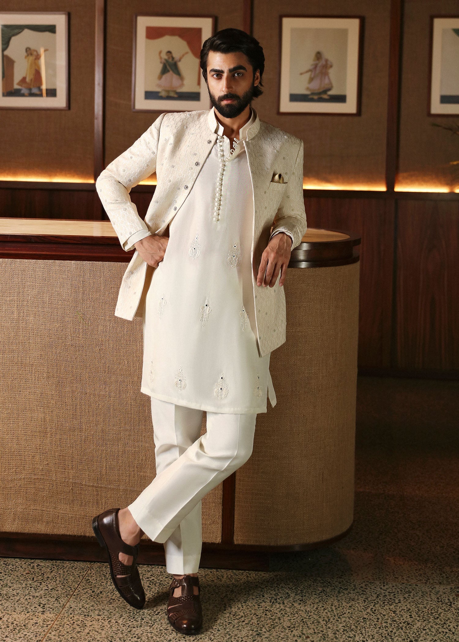 Pakistani Menswear | Sadaf Fawad Khan | Maaz - Official Sadaf Fawad Khan stockist in UK - Sakeena London