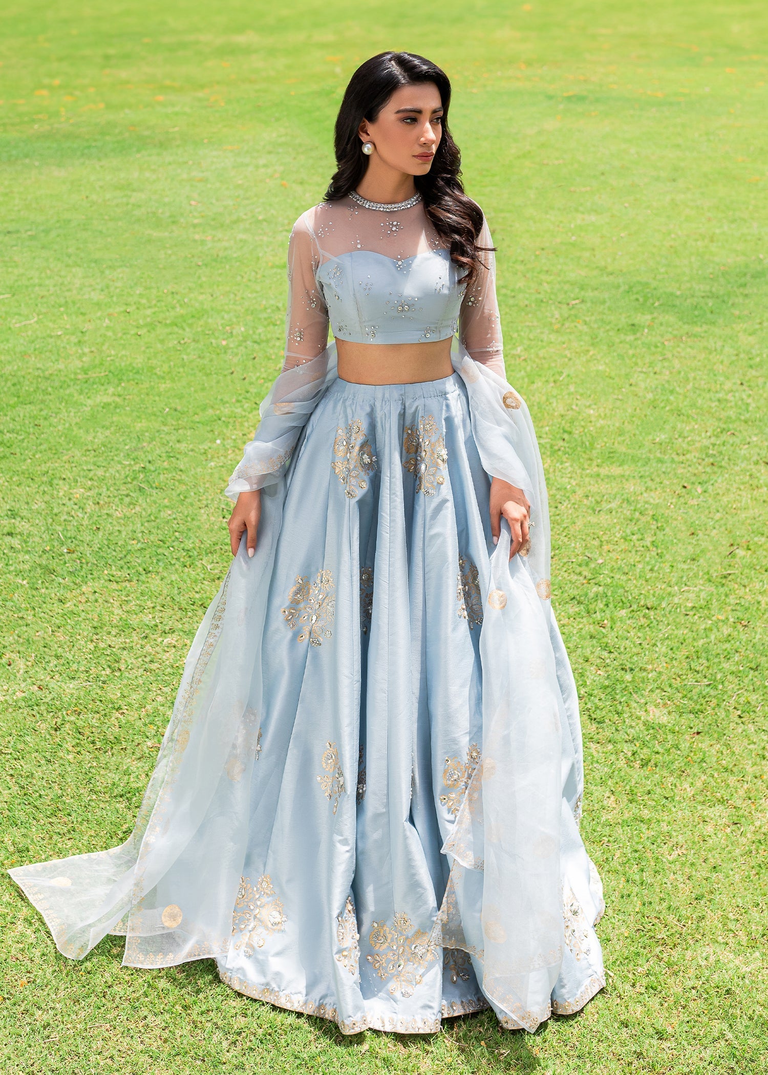 Sadaf Fawad Khan | Zinnia Festive Formals | Ahlah - Official Sadaf Fawad Khan stockist in UK - Sakeena London