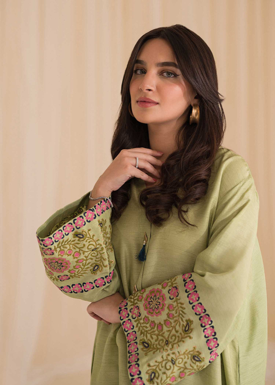 Sadaf Fawad Khan | Lyla Festive Pret | Moss - Official Sadaf Fawad Khan stockist in UK - Sakeena London