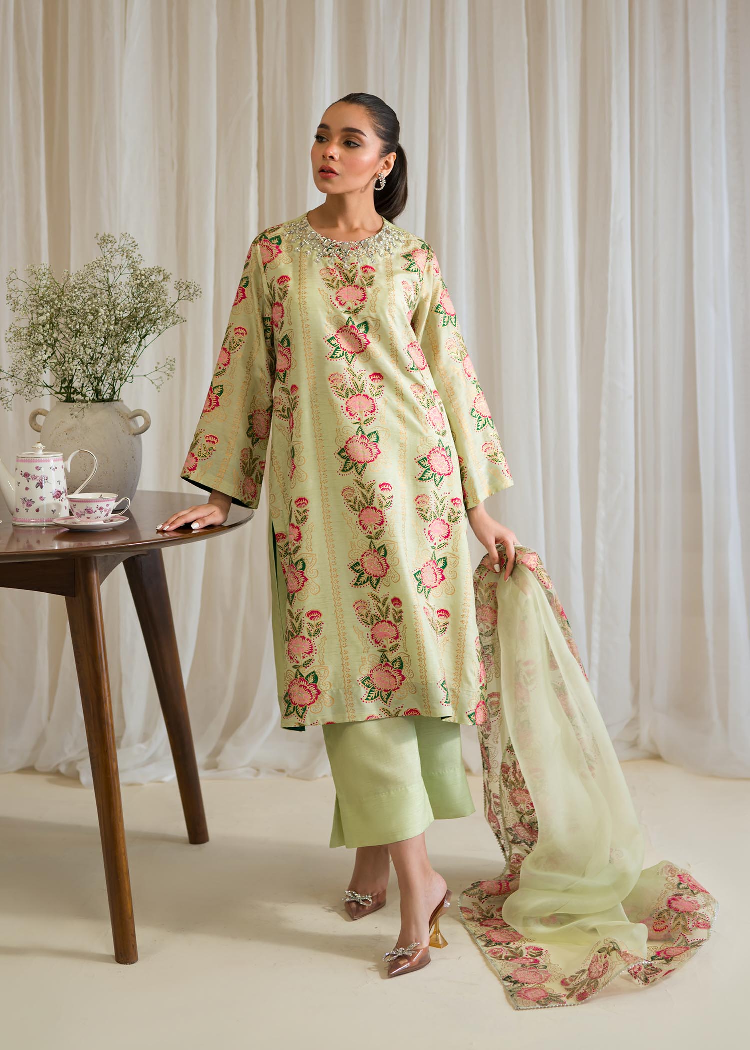 Sadaf Fawad Khan | Eid Pret 24 | Narmeen - Official Sadaf Fawad Khan stockist in UK - Sakeena London