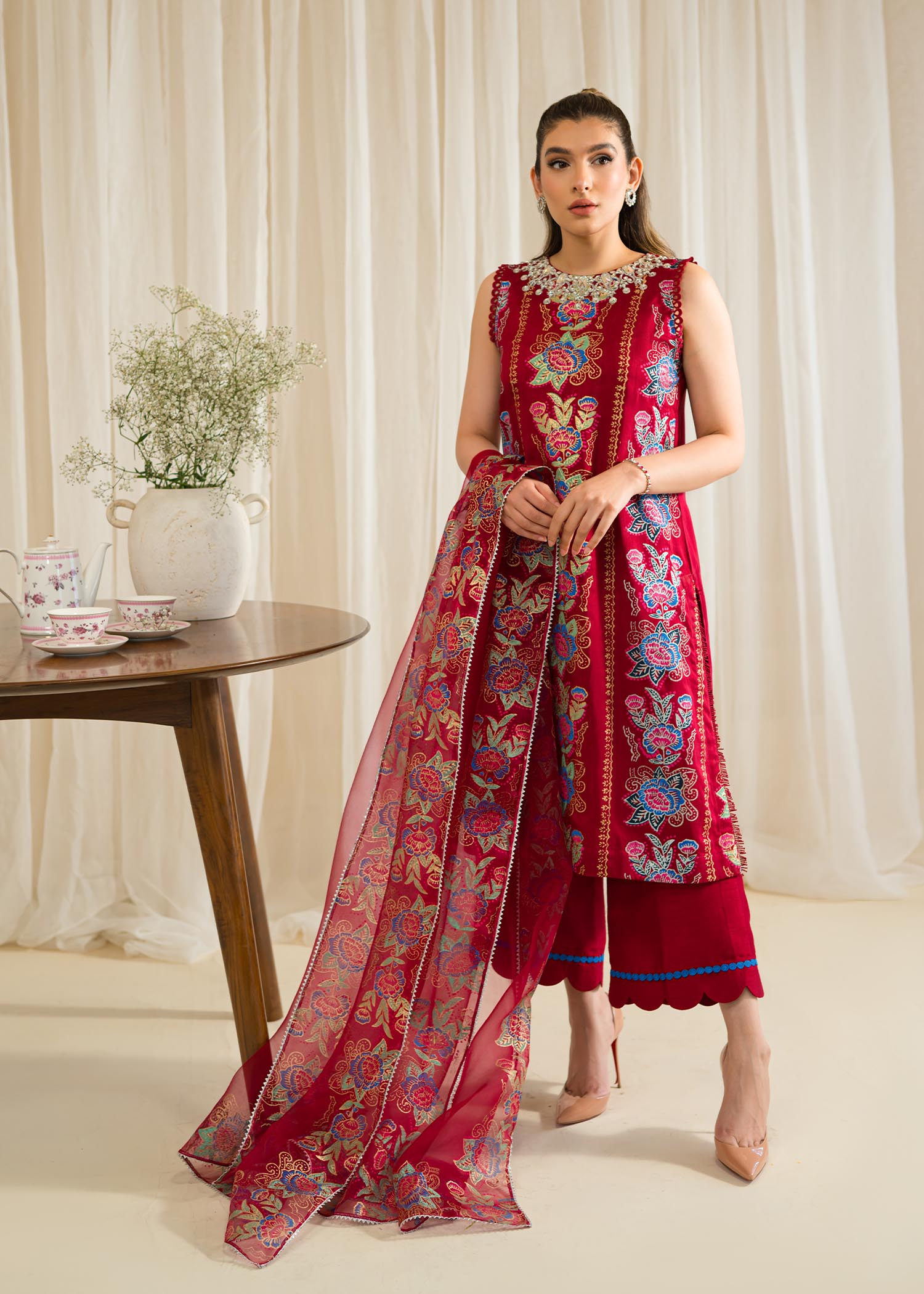 Sadaf Fawad Khan | Eid Pret 24 | Isra - Official Sadaf Fawad Khan stockist in UK - Sakeena London