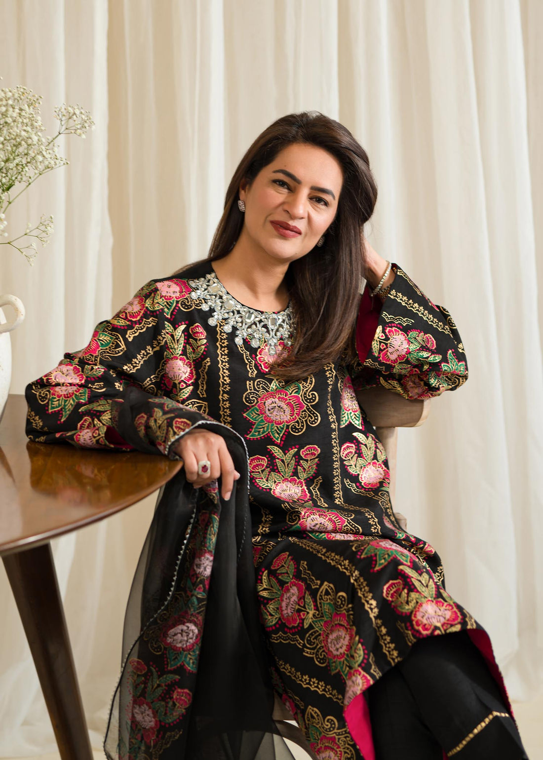 Sadaf Fawad Khan | Eid Pret 24 | Zaria - Official Sadaf Fawad Khan stockist in UK - Sakeena London