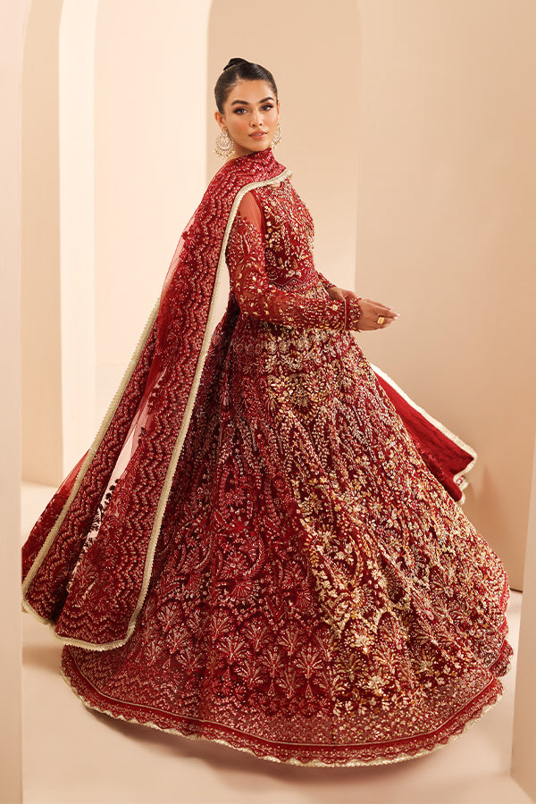 Saffron | Edel Formals Collection 24 | 05 Scarlet Dream - Official Saffron stockist in UK - Sakeena London