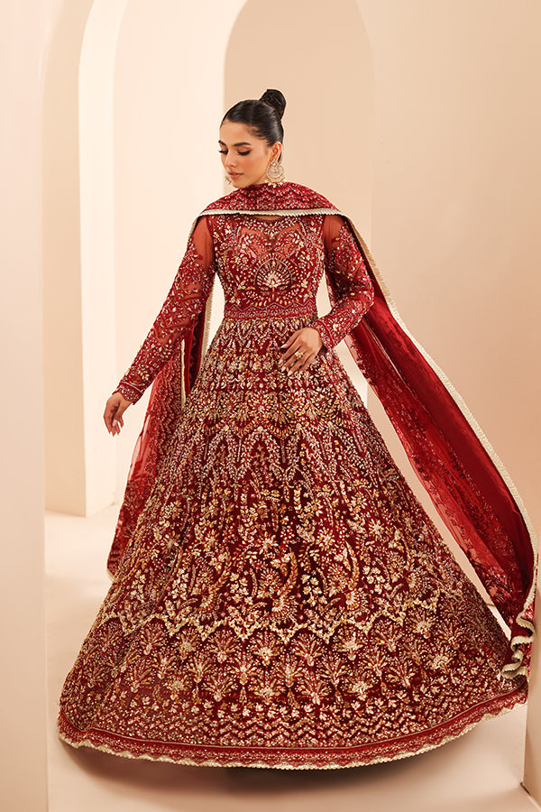 Saffron | Edel Formals Collection 24 | 05 Scarlet Dream - Official Saffron stockist in UK - Sakeena London
