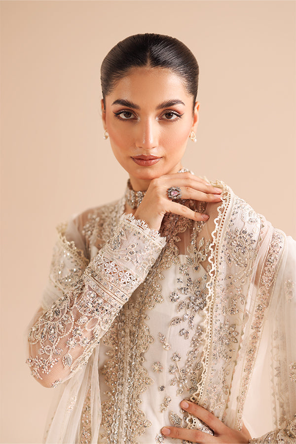 Saffron | Edel Formals Collection 24 | 03 Glided Frost - Official Saffron stockist in UK - Sakeena London