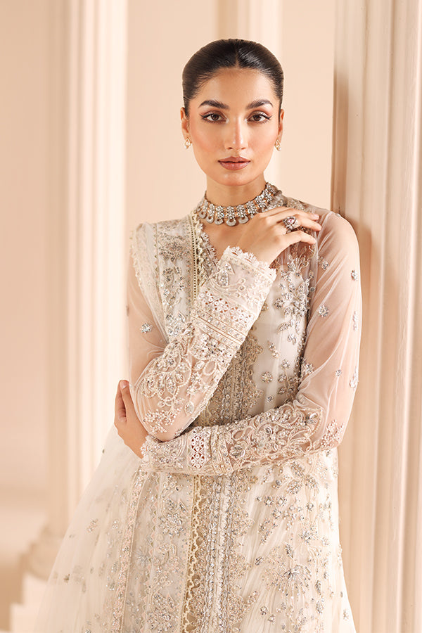 Saffron | Edel Formals Collection 24 | 03 Glided Frost - Official Saffron stockist in UK - Sakeena London