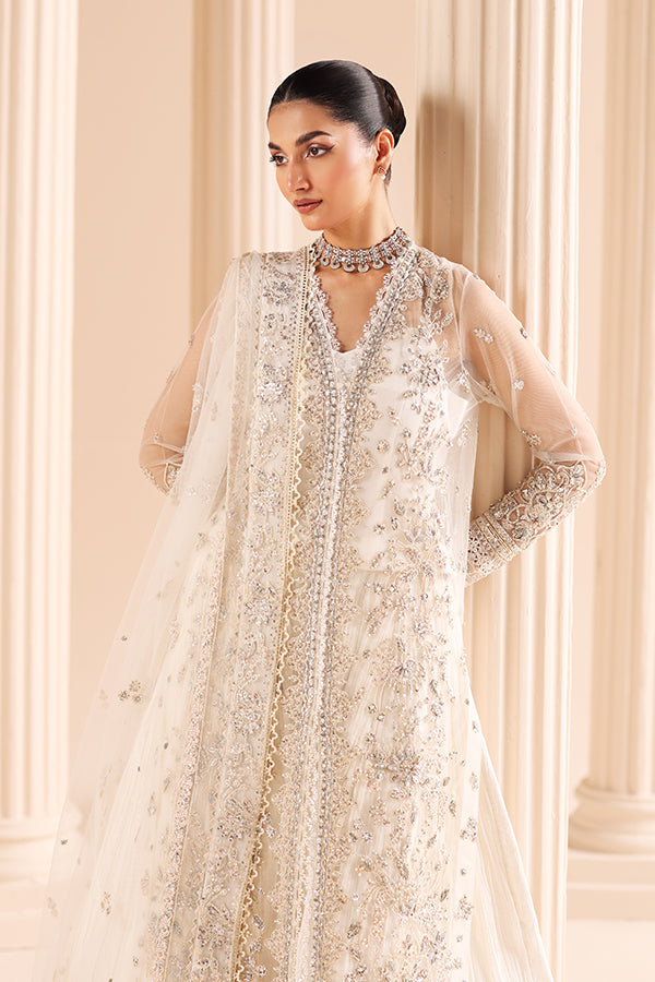 Saffron | Edel Formals Collection 24 | 03 Glided Frost - Official Saffron stockist in UK - Sakeena London