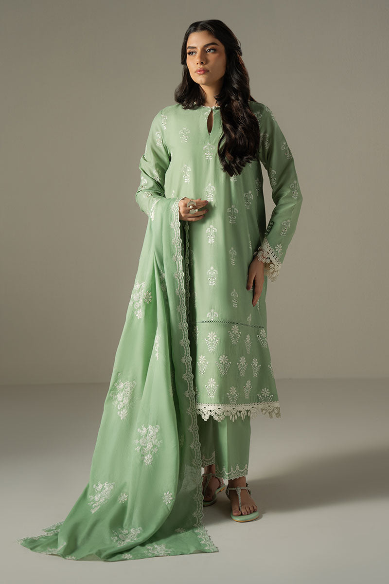 Cross Stitch | Chikankari Lawn 25 | SAGE GARDEN - Official Cross Stitch stockist in UK - Sakeena London