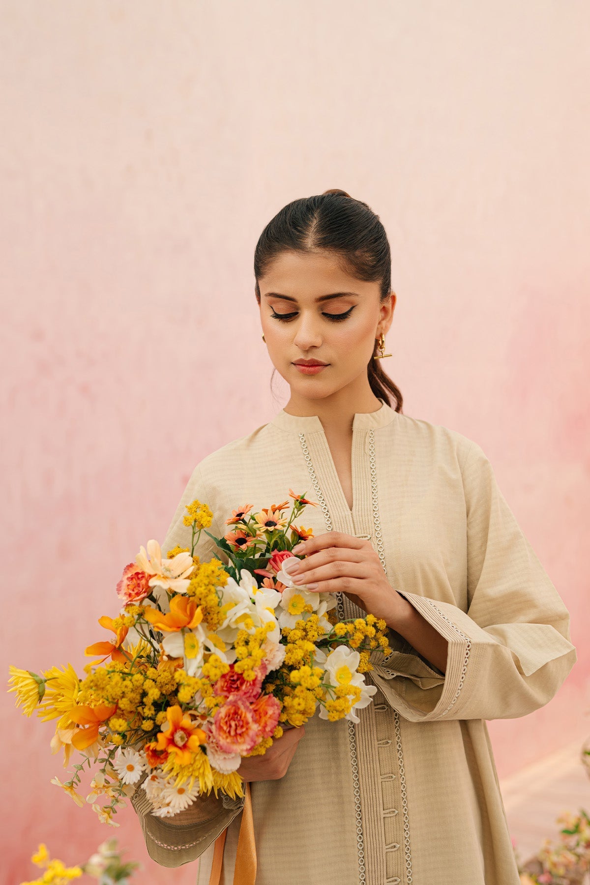 Sahar | Co Ord Sets | Sandstone - Official Sahar stockist in UK - Sakeena London