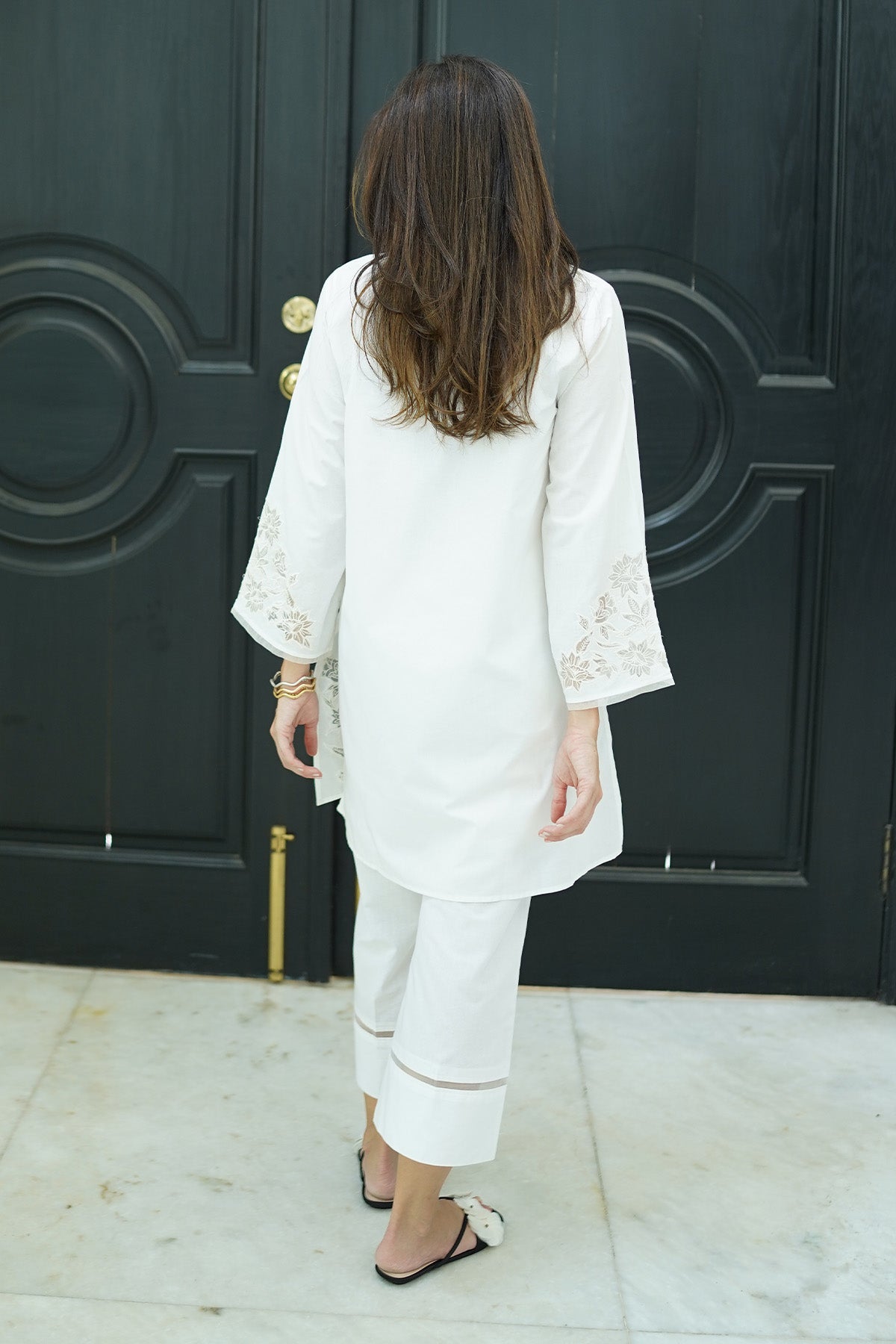 Sahar | Co Ord Sets | Ivory Mist - Official Sahar stockist in UK - Sakeena London