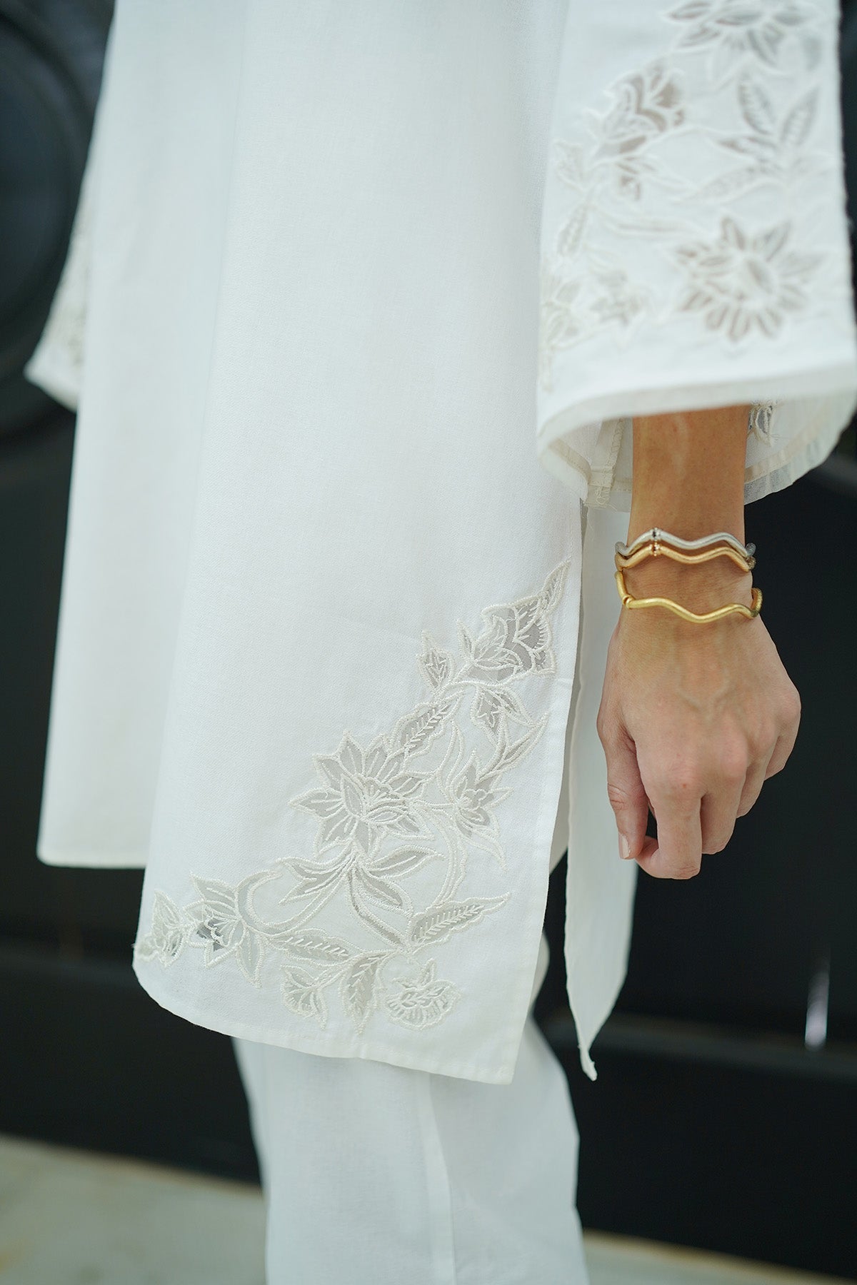 Sahar | Co Ord Sets | Ivory Mist - Official Sahar stockist in UK - Sakeena London