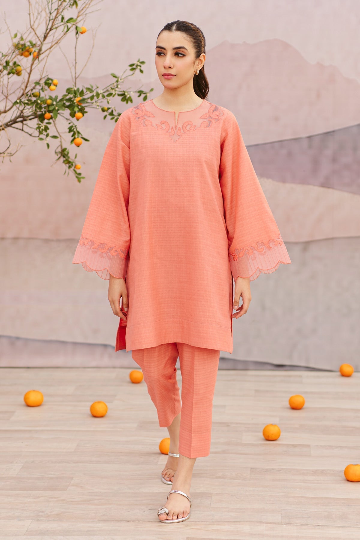 Sahar | Co Ord Sets | Melon Mist - Official Sahar stockist in UK - Sakeena London