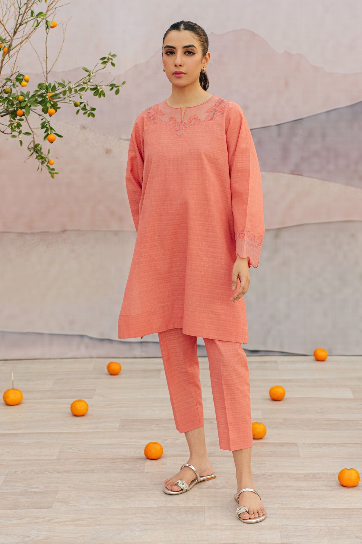 Sahar | Co Ord Sets | Melon Mist - Official Sahar stockist in UK - Sakeena London
