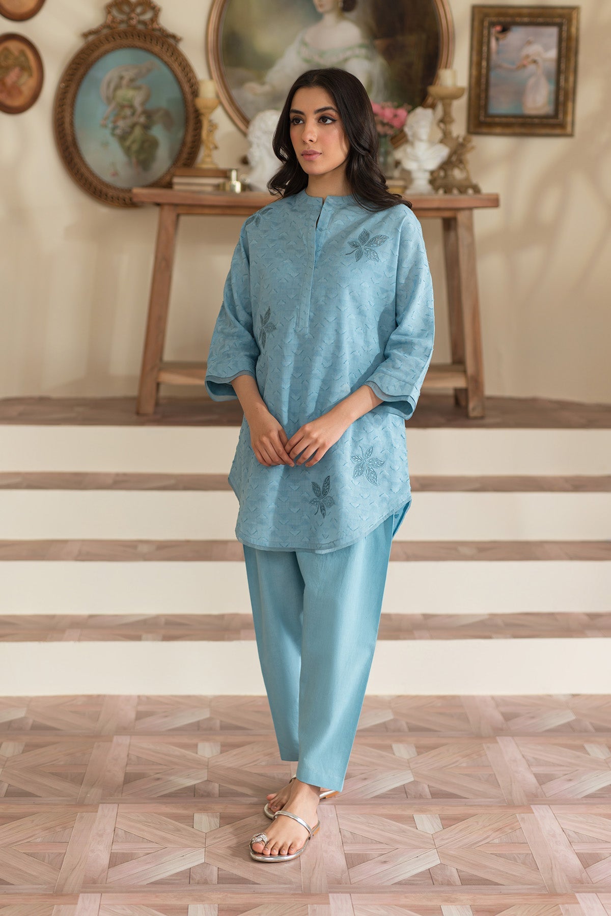 Sahar | Luxe Ready to Wear | Aqua - Official Sahar stockist in UK - Sakeena London