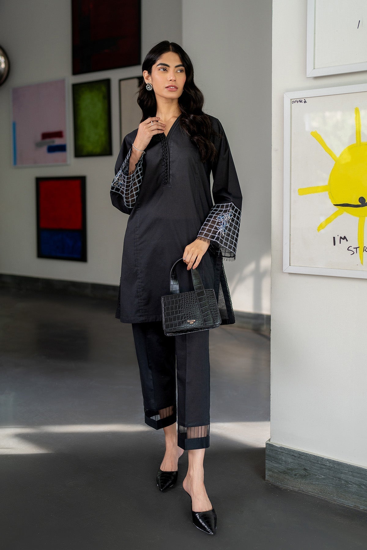 Sahar | Luxe Ready to Wear | Dark Ember - Official Sahar stockist in UK - Sakeena London