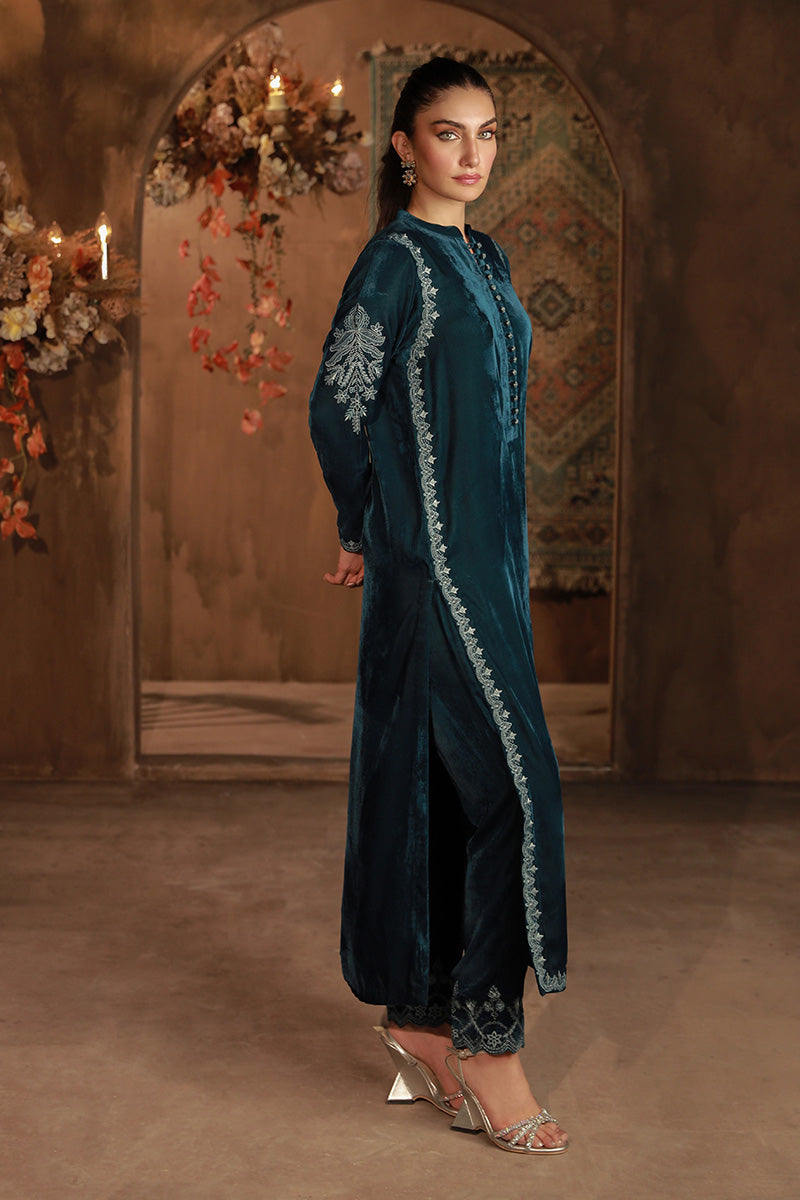 Sahar | Luxe Ready to Wear | Teal Allure - Official Sahar stockist in UK - Sakeena London