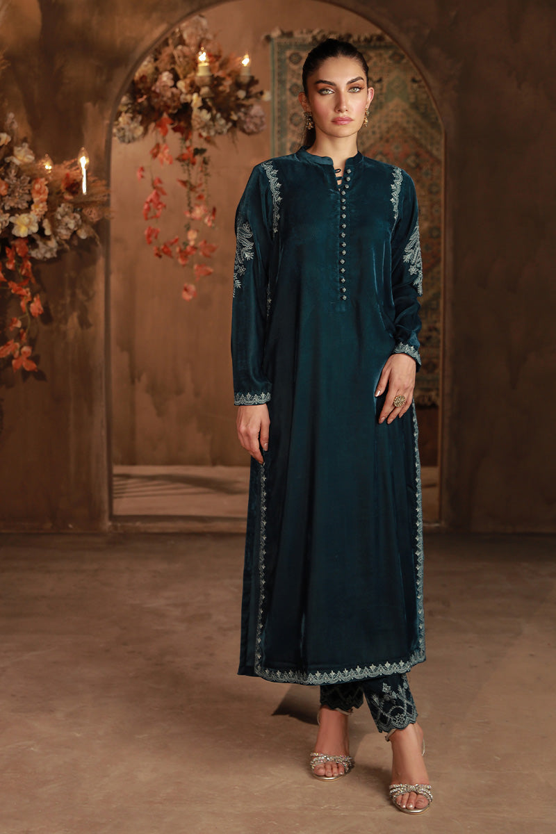 Sahar | Luxe Ready to Wear | Teal Allure - Official Sahar stockist in UK - Sakeena London